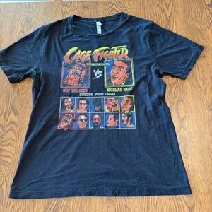 Nick Cage Fighter Combat Tour Shirt Size L